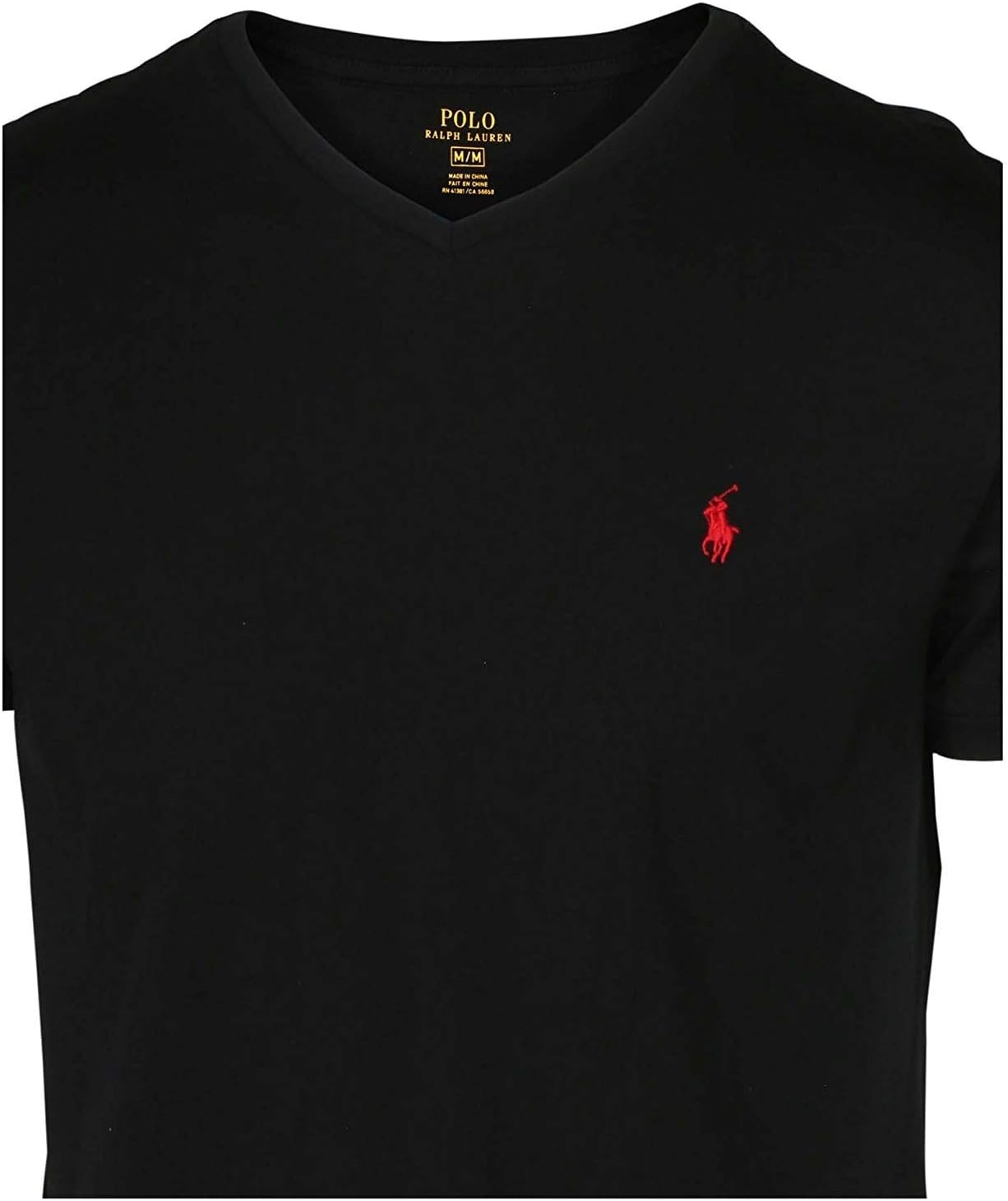 imagePOLO RALPH LAUREN Classic Fit VNeck TShirtBlack