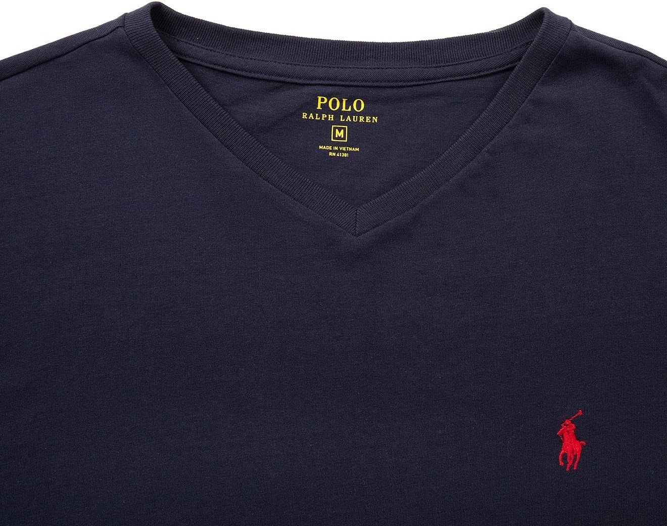 imagePOLO RALPH LAUREN Classic Fit VNeck TShirtInk