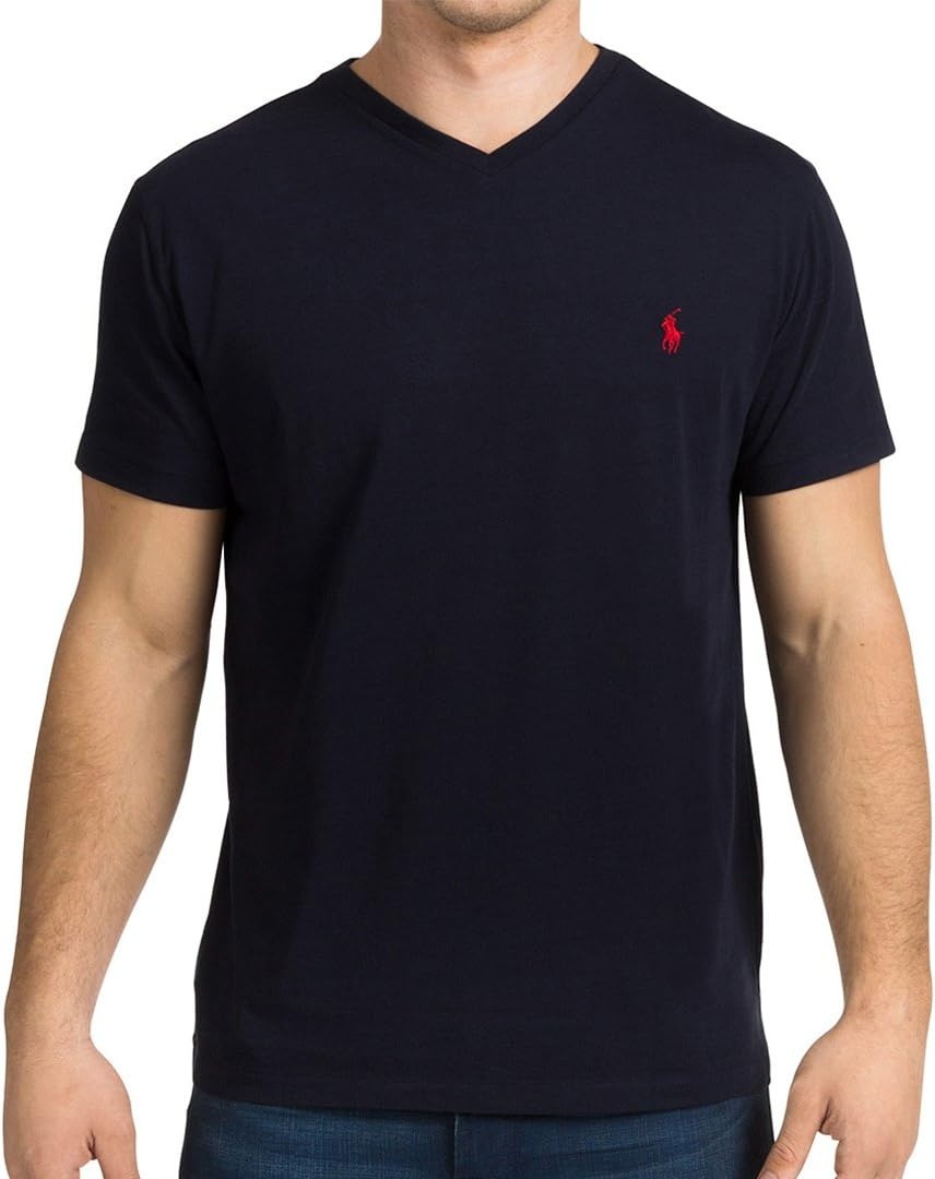 imagePOLO RALPH LAUREN Classic Fit VNeck TShirtInk