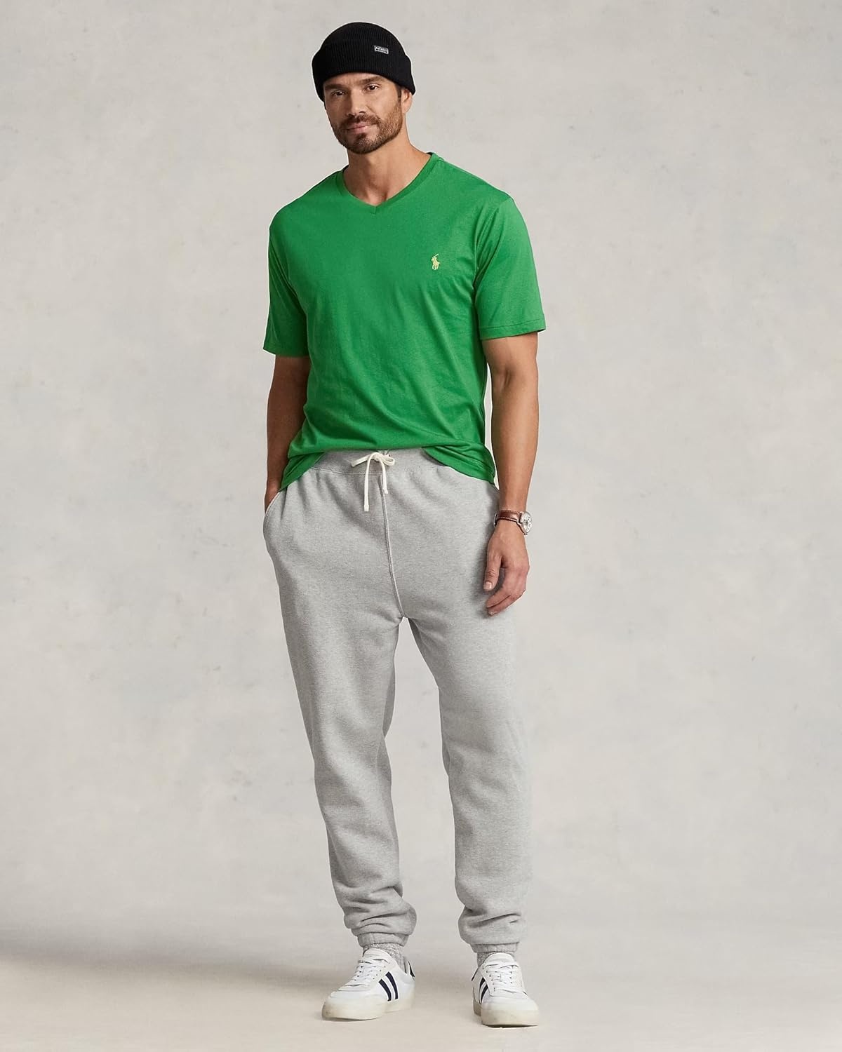 imagePOLO RALPH LAUREN Classic Fit VNeck TShirtLight Green