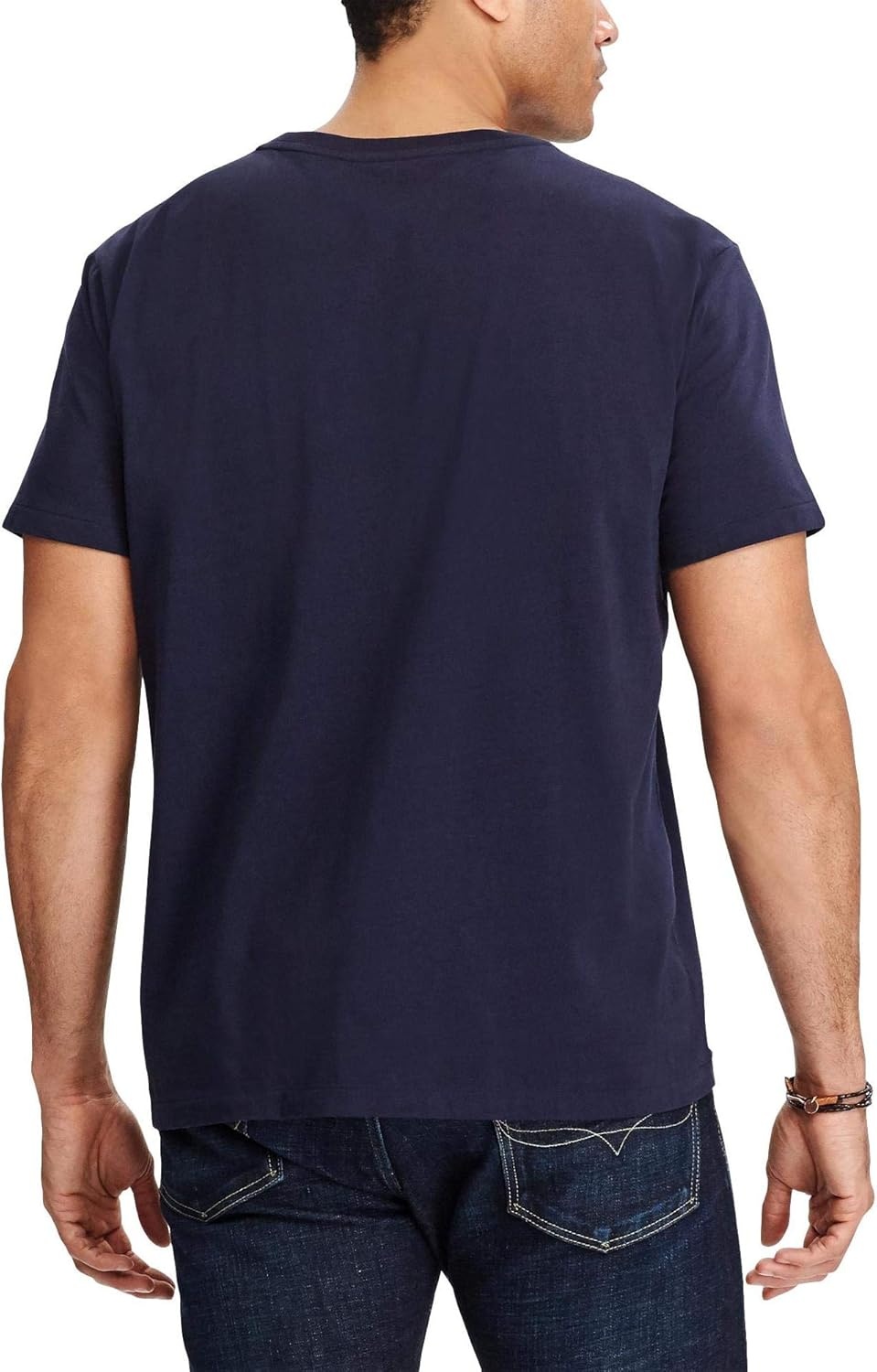 imagePOLO RALPH LAUREN Classic Fit VNeck TShirtNavy