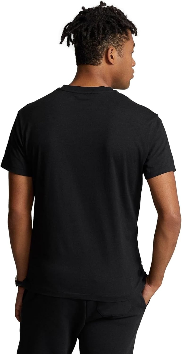 imagePOLO RALPH LAUREN Classic Fit VNeck TShirtRalph Lauren Black