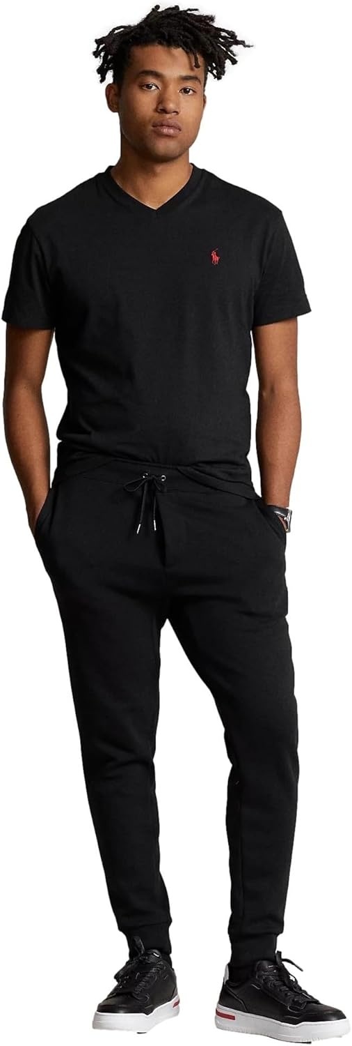 imagePOLO RALPH LAUREN Classic Fit VNeck TShirtRalph Lauren Black