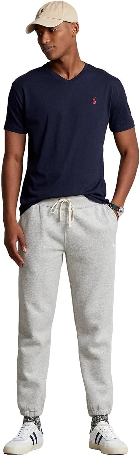 imagePOLO RALPH LAUREN Classic Fit VNeck TShirtRalph Lauren Navy