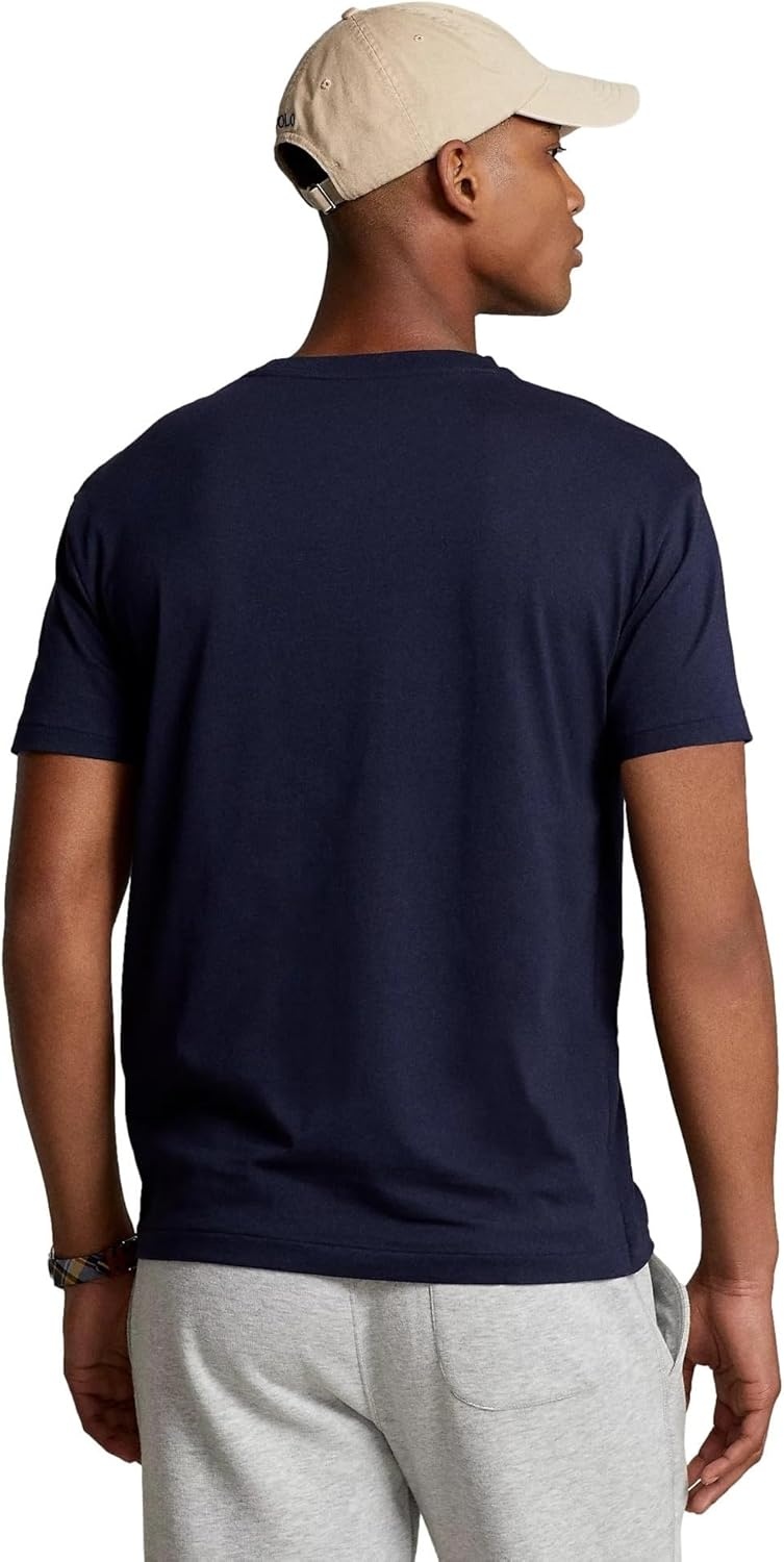 imagePOLO RALPH LAUREN Classic Fit VNeck TShirtRalph Lauren Navy