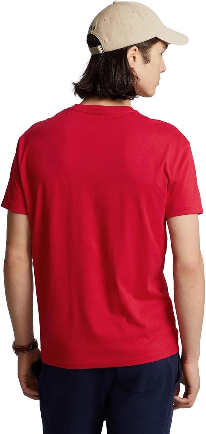imagePOLO RALPH LAUREN Classic Fit VNeck TShirtRalph Lauren Red