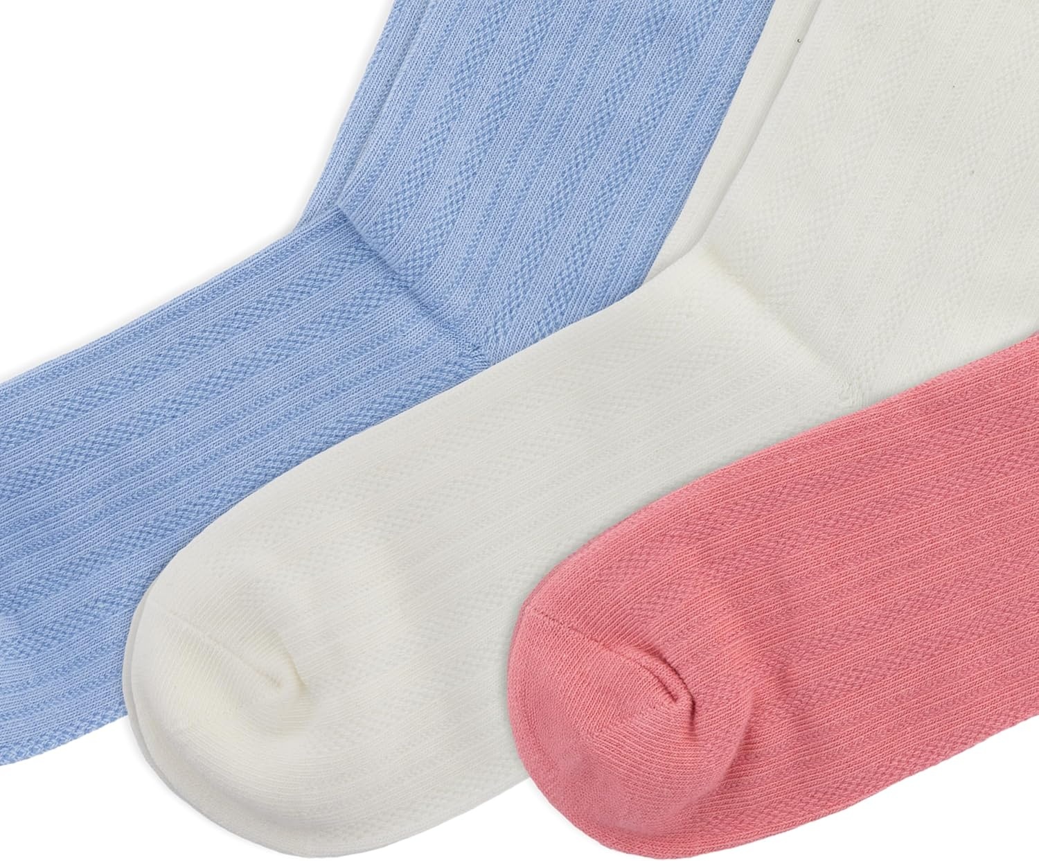 imagePOLO RALPH LAUREN Girls Ribbon Pointelle Ankle Socks 3 Pair Pack Cotton Ruffle TopLight Assorted