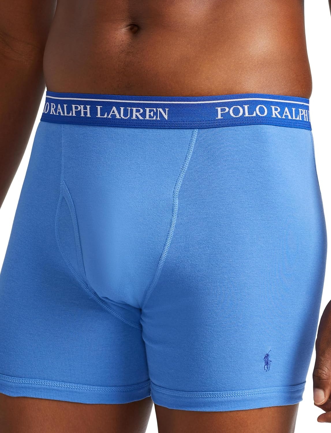 imagePOLO RALPH LAUREN Mens Classic Fit Cotton Boxer Briefs Trunks amp Long Leg Available 3PackRoyalBlueNavy 3 Pack