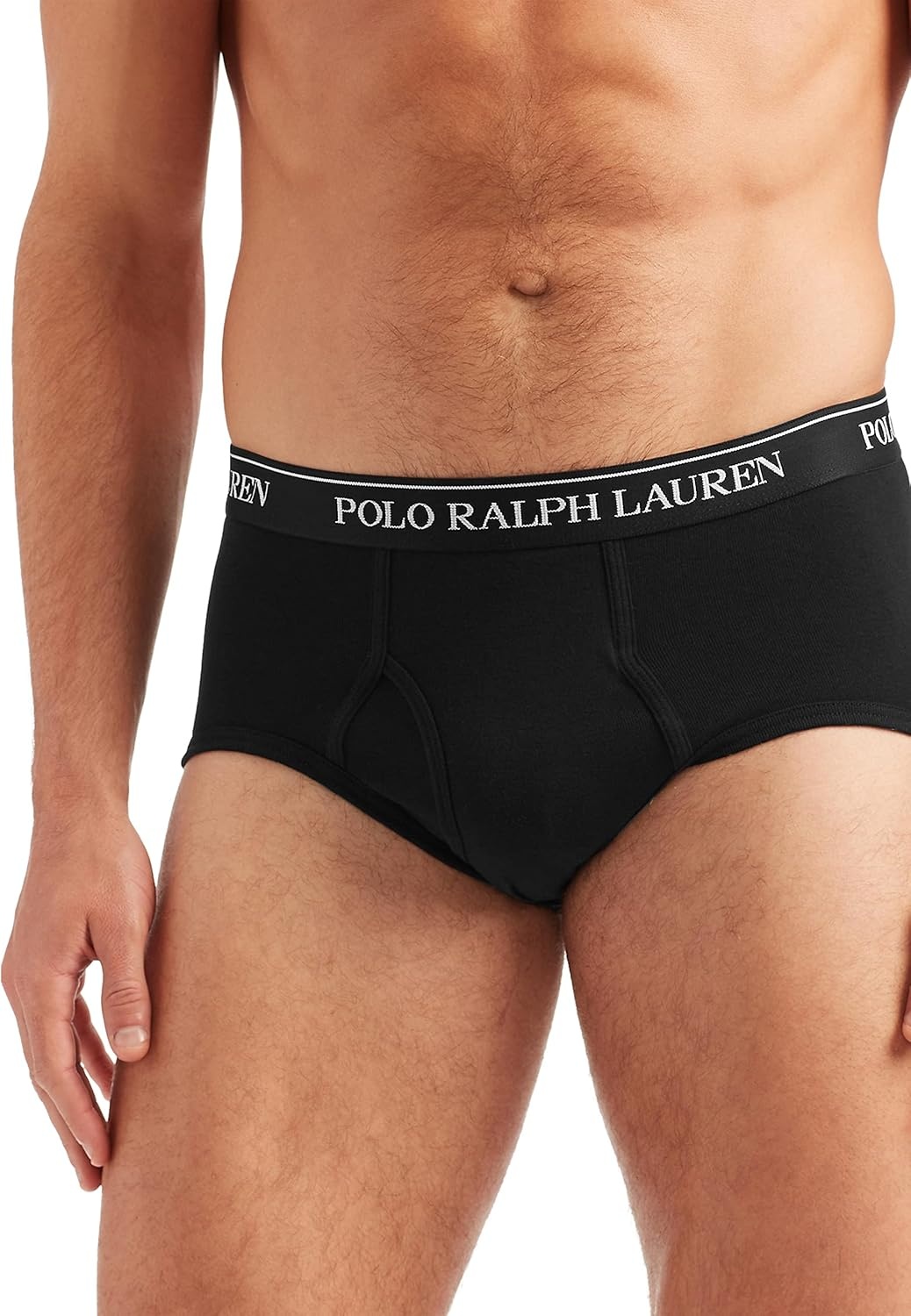 imagePOLO RALPH LAUREN Mens Classic Fit Cotton Briefs MultipacksPolo Black 3 Pack