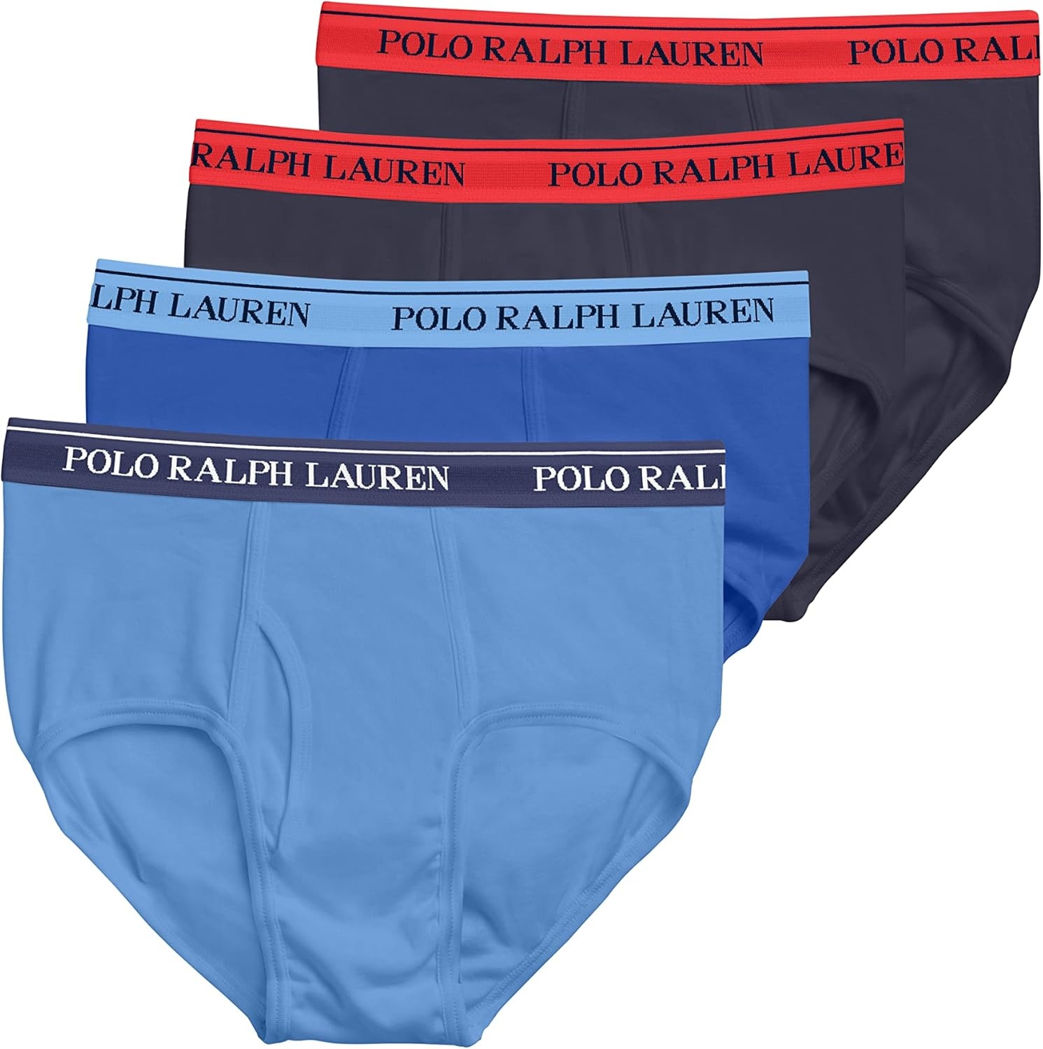 imagePOLO RALPH LAUREN Mens Classic Fit Cotton Briefs MultipacksRoyalBlueNavy 3 Pack