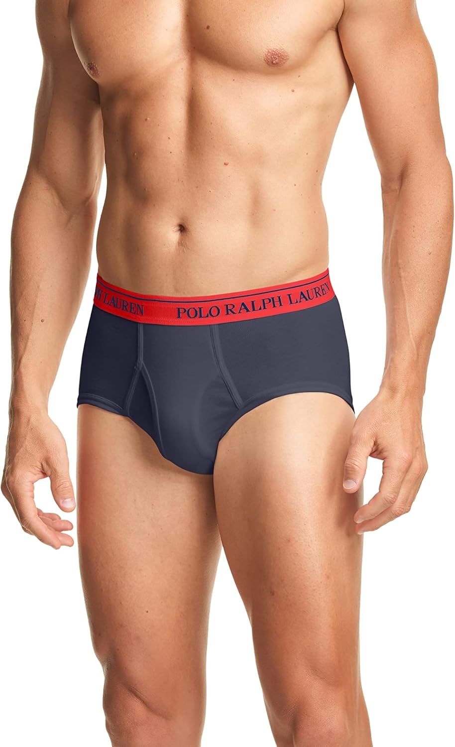 imagePOLO RALPH LAUREN Mens Classic Fit Cotton Briefs MultipacksRoyalBlueNavy 3 Pack