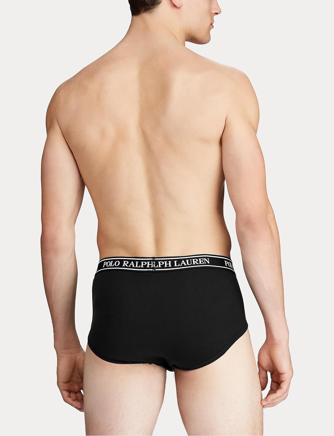 imagePOLO RALPH LAUREN Mens Classic Fit Stretch Briefs MultipackBlackWhite Andover HeatherWhite Charcoal HeatherWhite BlackWhite 4 Pack