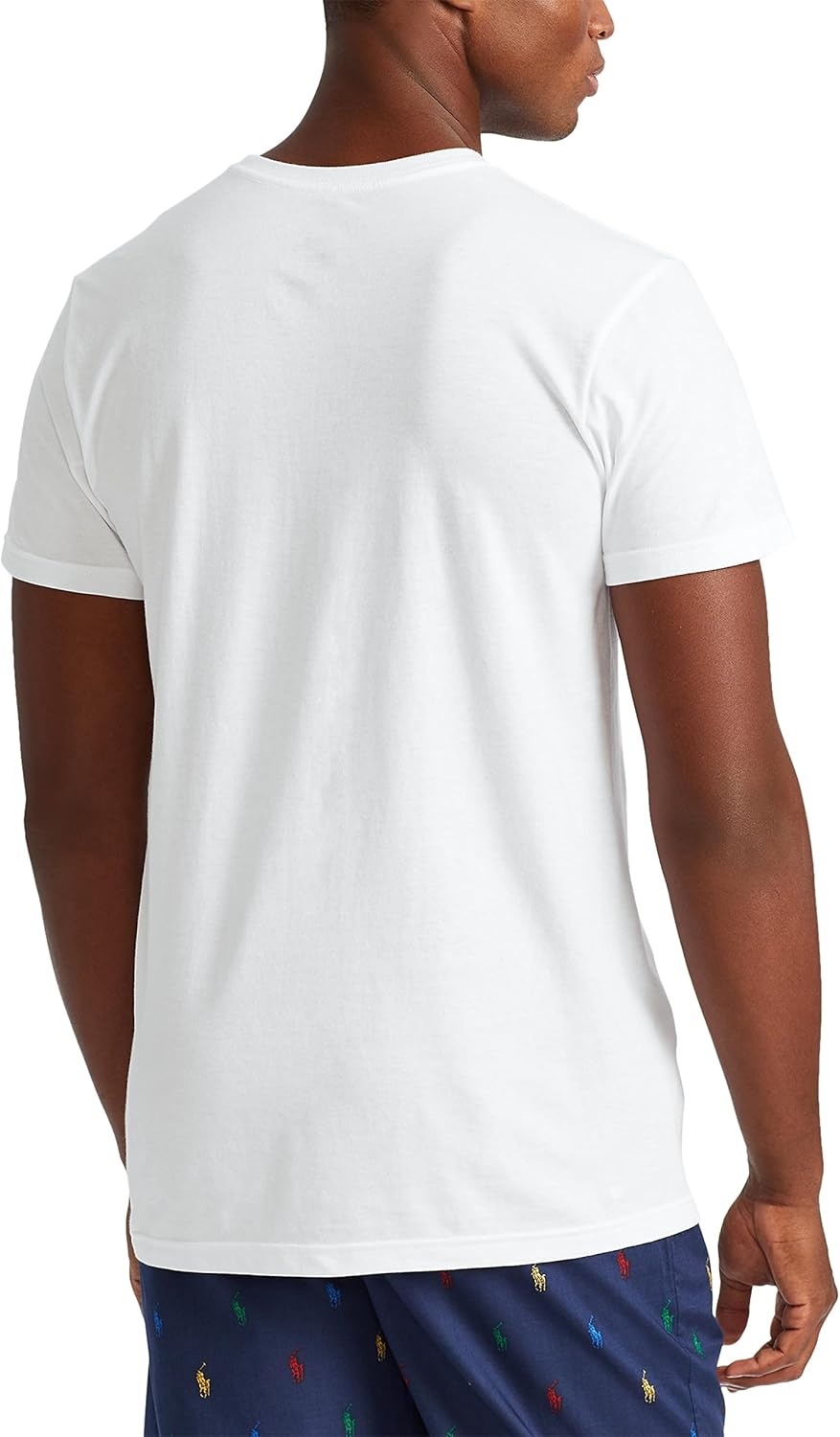 imagePOLO RALPH LAUREN Mens TShirt 3Pack Classic Mens Cotton Crewneck Shirts MoistureWicking Long Big amp TallWhiteBlue BlueWhite NavyWhite 3 Pack