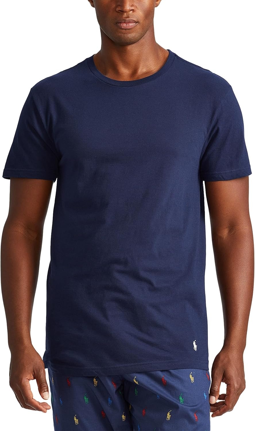 imagePOLO RALPH LAUREN Mens TShirt 3Pack Classic Mens Cotton Crewneck Shirts MoistureWicking Long Big amp TallWhiteBlue BlueWhite NavyWhite 3 Pack