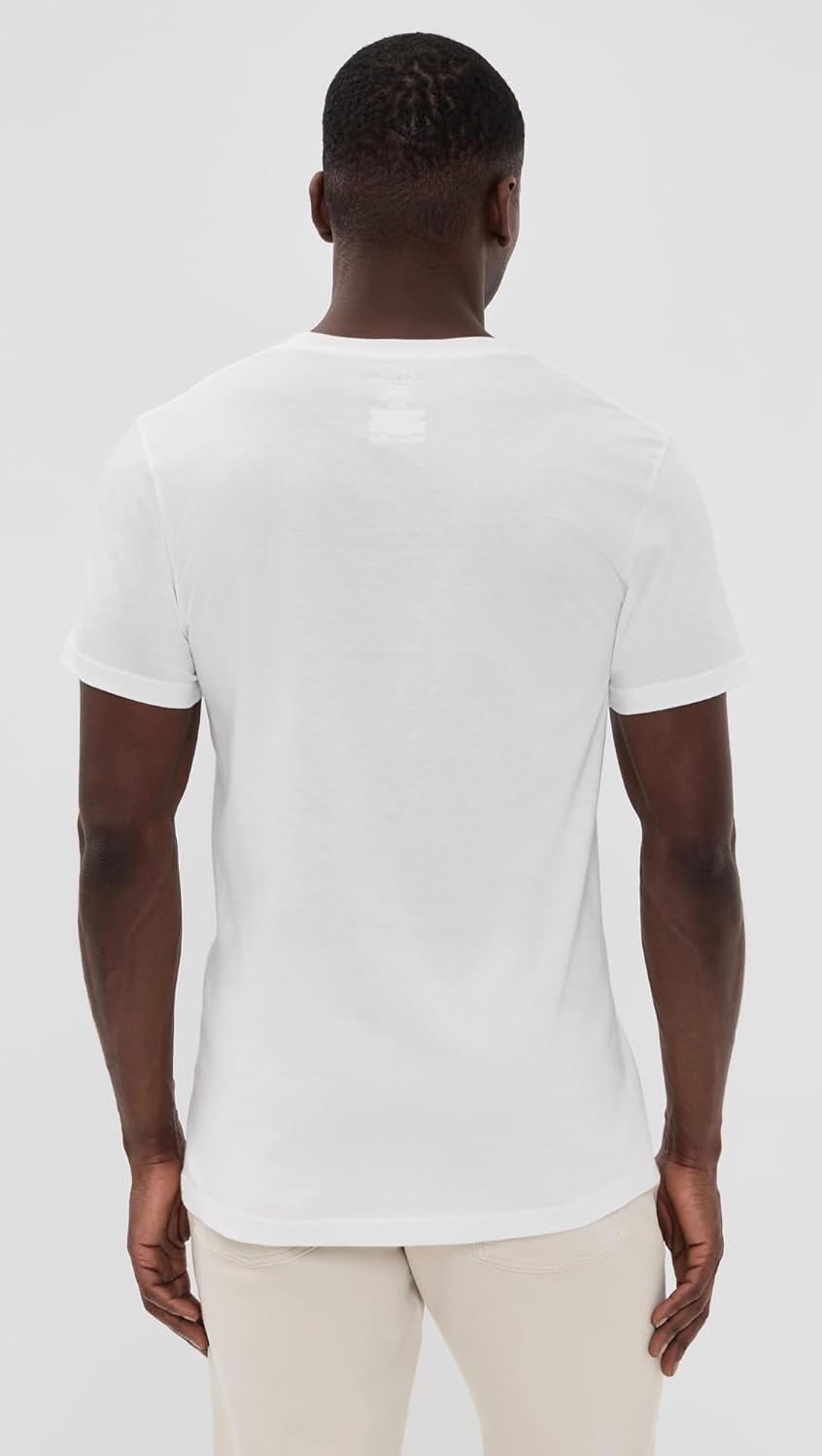 imagePOLO RALPH LAUREN Mens TShirt 3Pack Classic Mens Cotton Crewneck Shirts MoistureWicking Long Big amp TallWhiteNavy 3 Pack