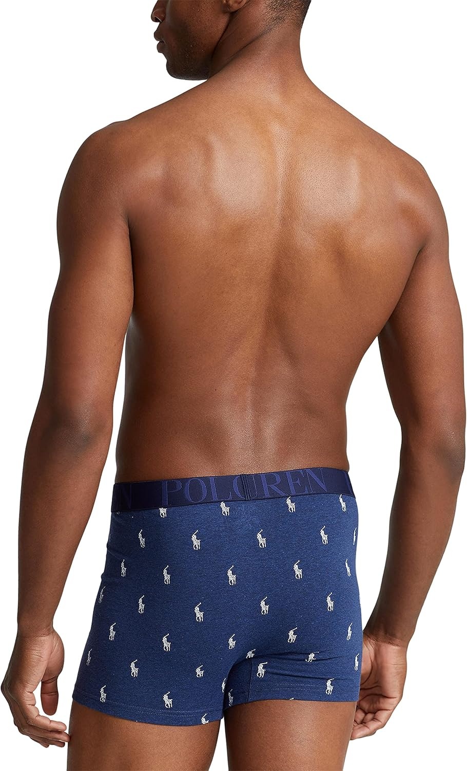imagePOLO RALPH LAUREN Underwear Boxer Brief 3Pack Stretch Classic Fit Moisture Wicking Pouch Regular Trunk amp Long LegPale RoyalMonroeBlue Saturn
