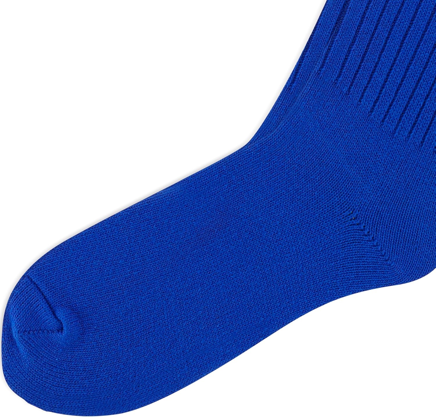 imagePOLO RALPH LAUREN Womens Casual Solid Color Crew Socks 1 Pair Combed Cotton ComfortBlue