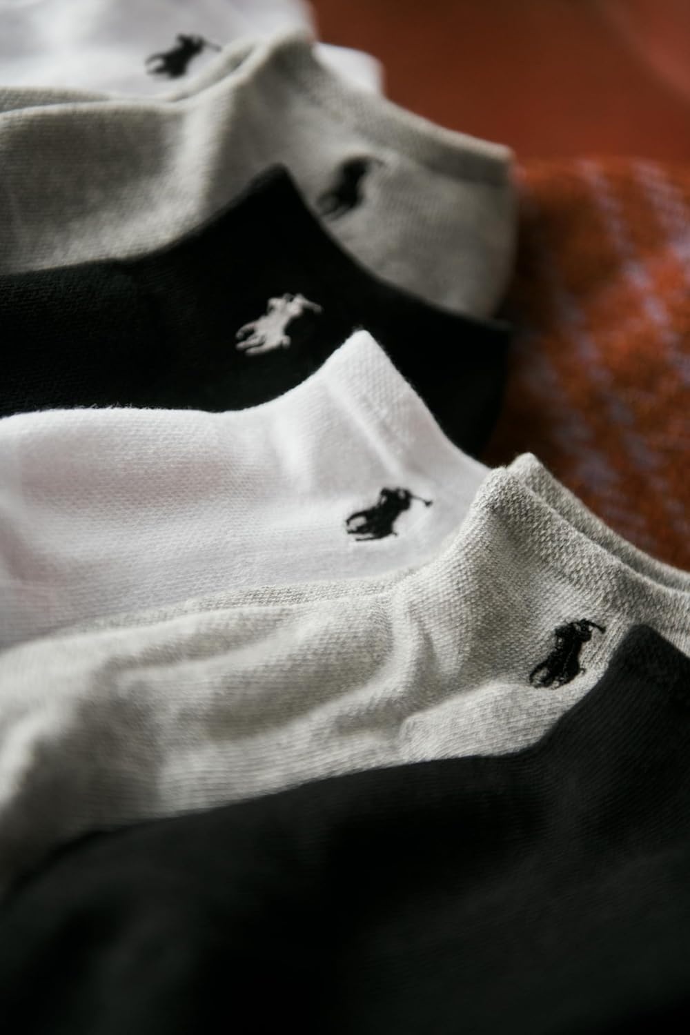 imagePOLO RALPH LAUREN Womens Performance Cotton Low Cut Socks 6PackOatmeal Heather Assorted