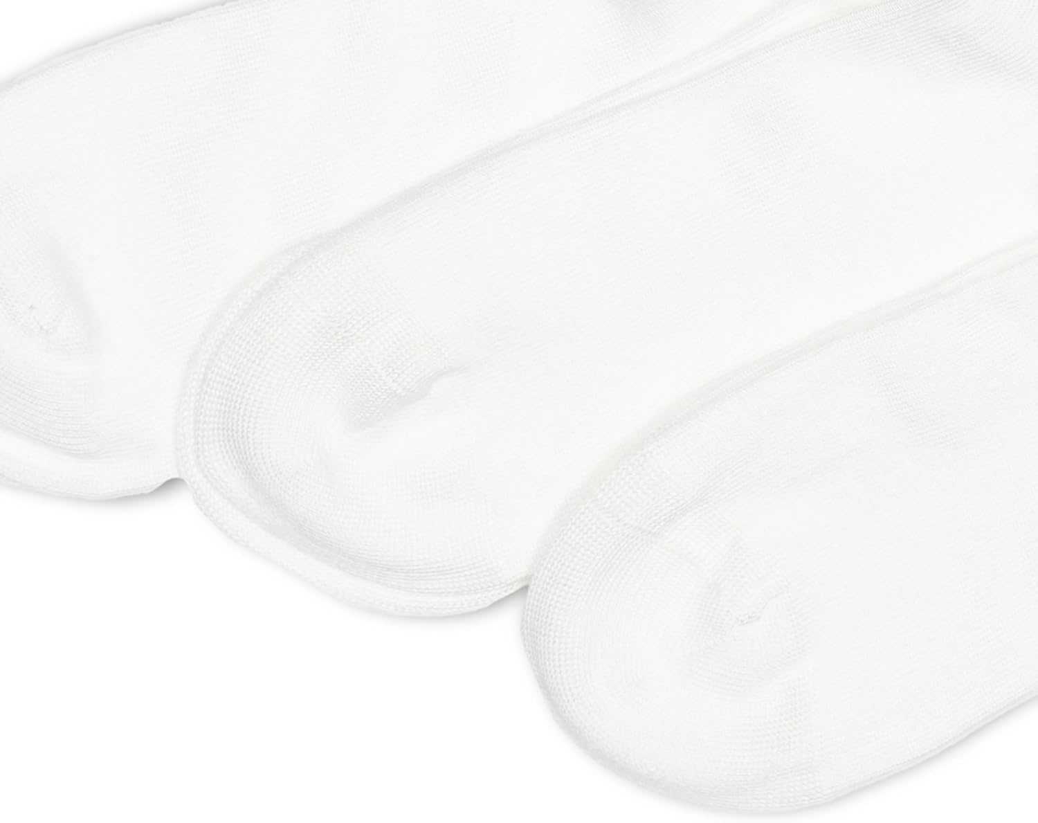 imagePOLO RALPH LAUREN Womens Super Soft Ankle Socks 3 Pair Pack Reinforced Heel amp ToeWhite