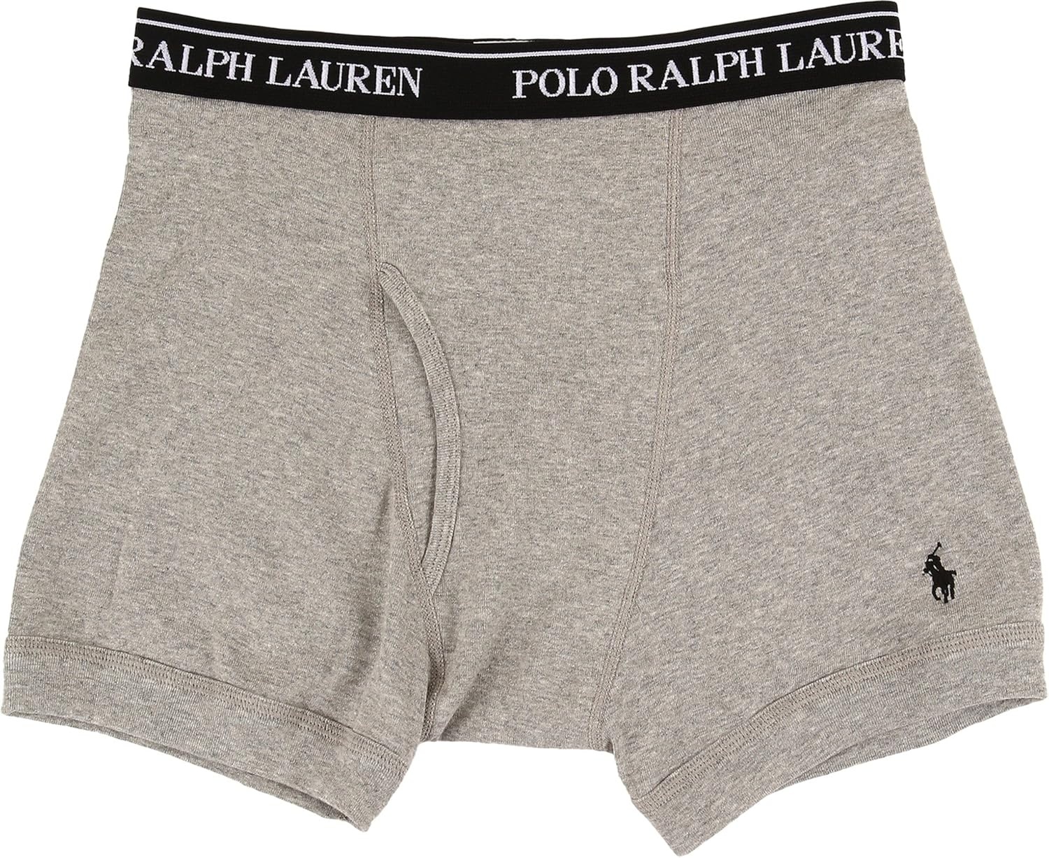 imagePOLO RALPH LAUREN mens Classic Fit Breathable Mesh Boxer Briefs 3packBlack Red Grey