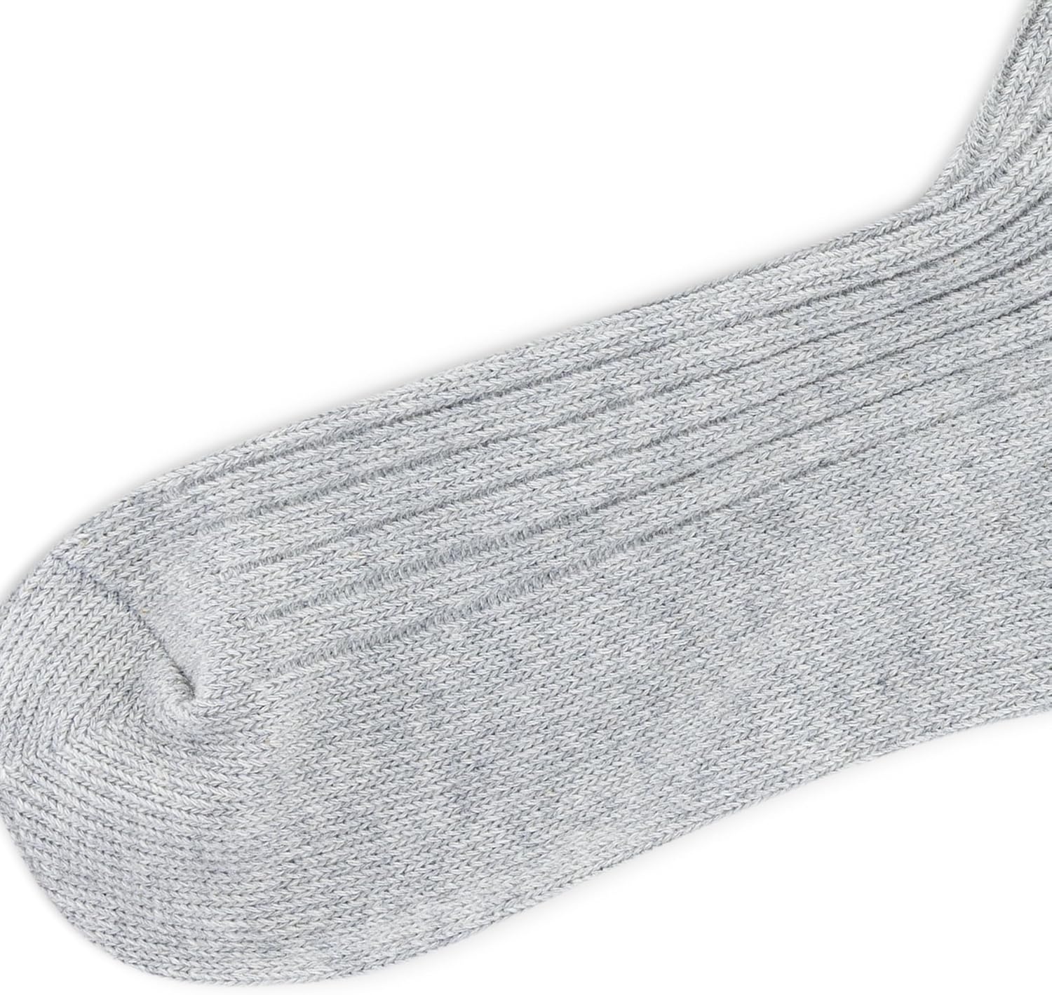 imagePOLO RALPH LAUREN womens Lettuce Edge Ankle Socks 1 Pair Pack Sustainable Cotton ComfortSolid Gray Heather