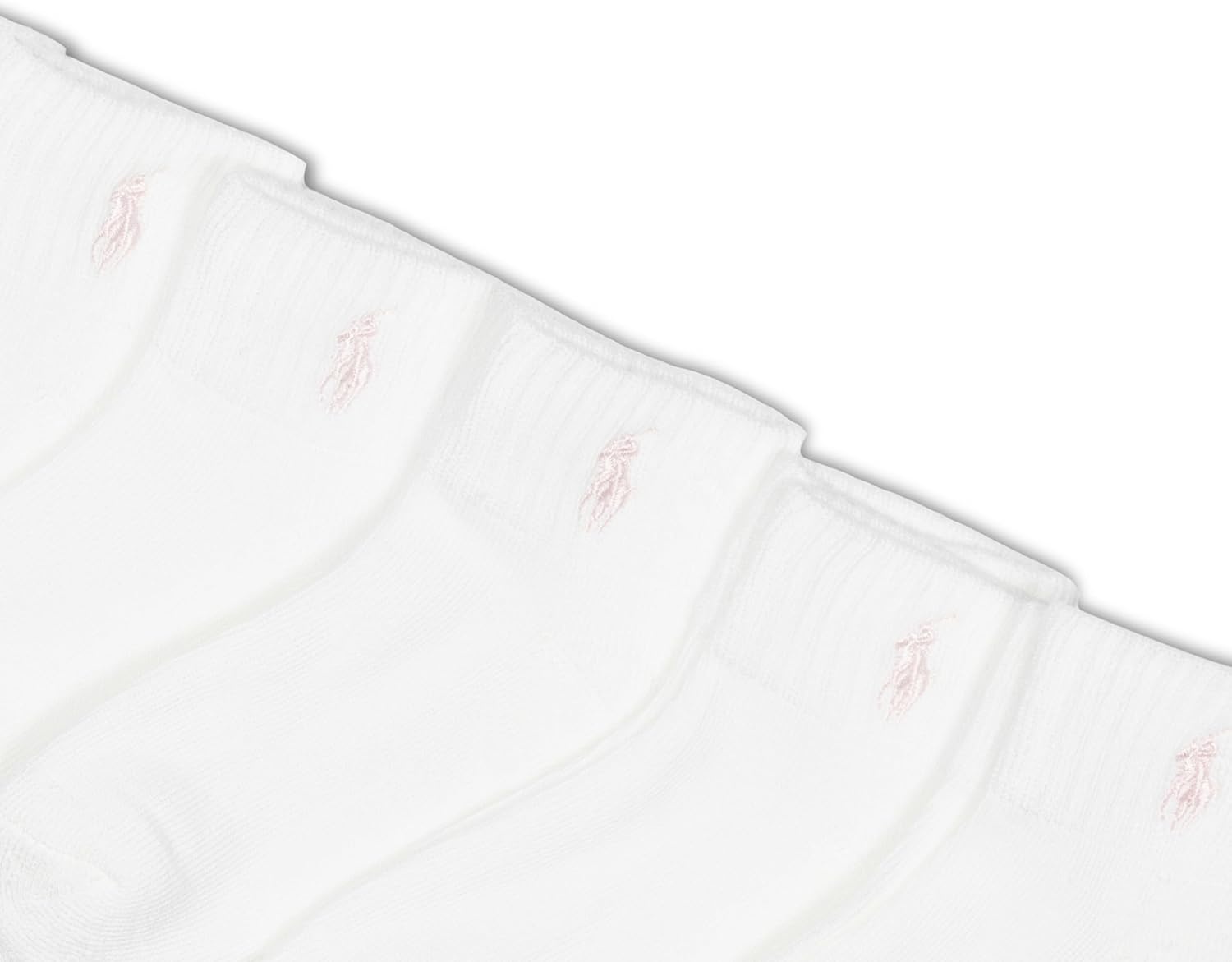 imagePolo Baby Socks for Boys and Girls with Gripper Bottoms 6 Pairs WhitePink Pony 2T 4T