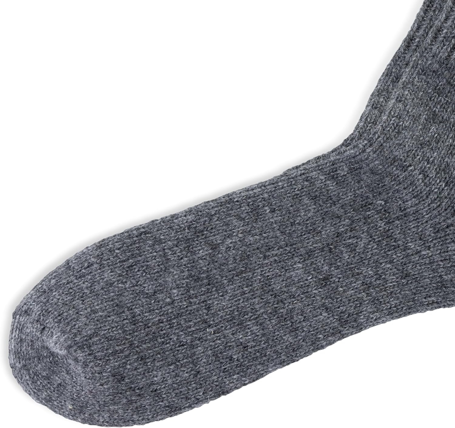 imagePolo Ralph Lauren Mens Casual Wool Ribbed Boot Crew Socks 1 Pair Pack Doer LambswoolGray Heather