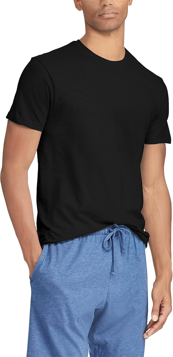 imagePolo Ralph Lauren Mens TShirt Pack 3Pack Cotton Mens Clothing Crewneck Undershirt Slim Fit ShortSleeve TeesNavyWhite WhiteNavy BlackWhite 3 Pack