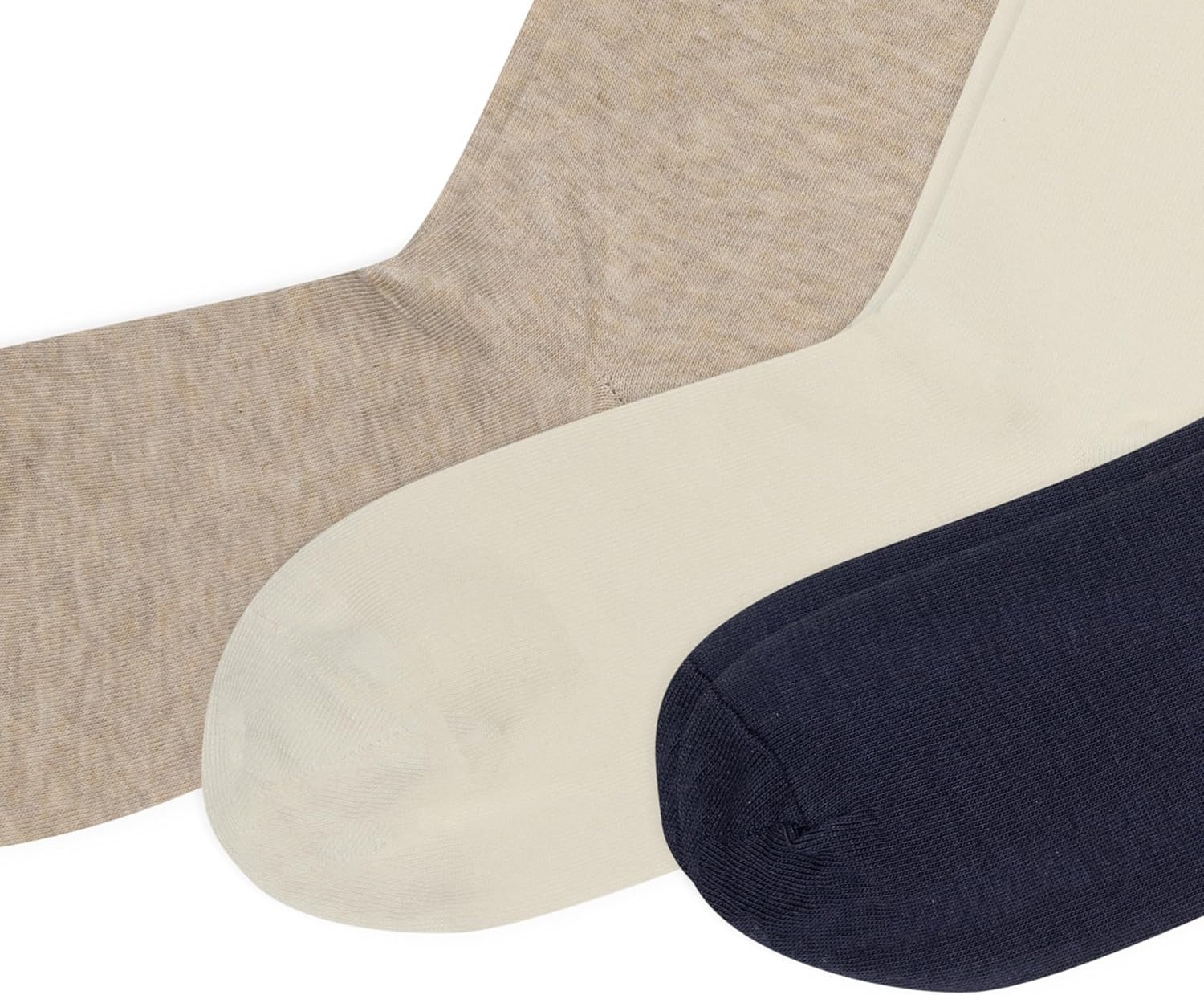 imagePolo Ralph Lauren Womens Classic Embroidered Pony Crew Socks 3PairNavy Assorted
