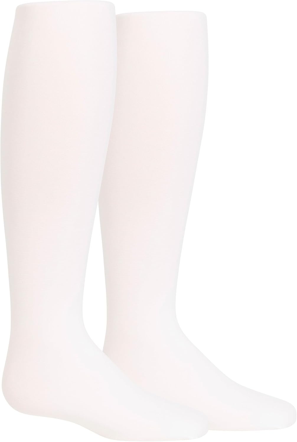 imagePolo Ralph Lauren girls Ultra Soft Microfiber Tights 2 Pair Pack Pinchfree FitWhite
