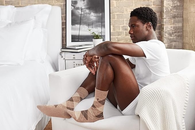 imagePolo Ralph Lauren mens Merino Wool Dress Crew Socks 3 Pair Pack Breathable Wool amp Heeltoe ReinforcementNavy