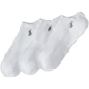 imagePOLO RALPH LAUREN Mens Athletic Performance Tech Low Cut Socks 3PackWhite