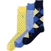 Navy Dot/Stripe/Argyle
