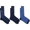 Navy Dot/Stripe/Argyle