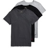 Andover Heather/Black  Madison Heather/Black  Black/Red - 3 Pack