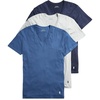 Andover Heather/Navy  Blue/White  Navy/White - 3 Pack