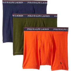 POLO RALPH LAUREN Classic Fit Stretch Boxer Briefs(Multi)