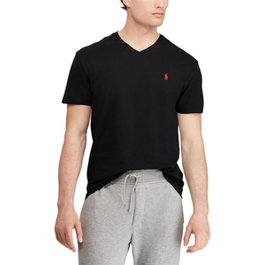 POLO RALPH LAUREN Classic Fit V-Neck T-Shirt(Grey)
