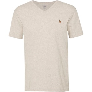 POLO RALPH LAUREN Classic Fit V-Neck T-Shirt(Khaki)