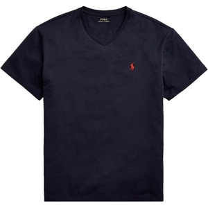 POLO RALPH LAUREN Classic Fit V-Neck T-Shirt(Ralph Lauren Navy)