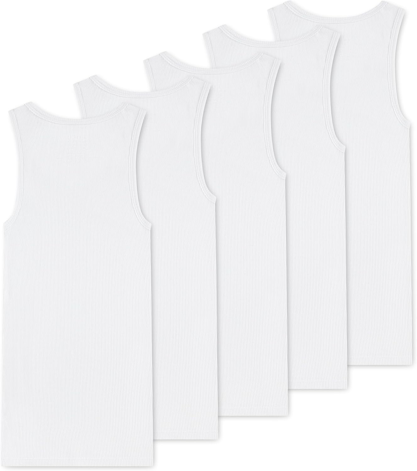 imagePolo Ralph Lauren Boys MultiPack Tank Top UndershirtWhite