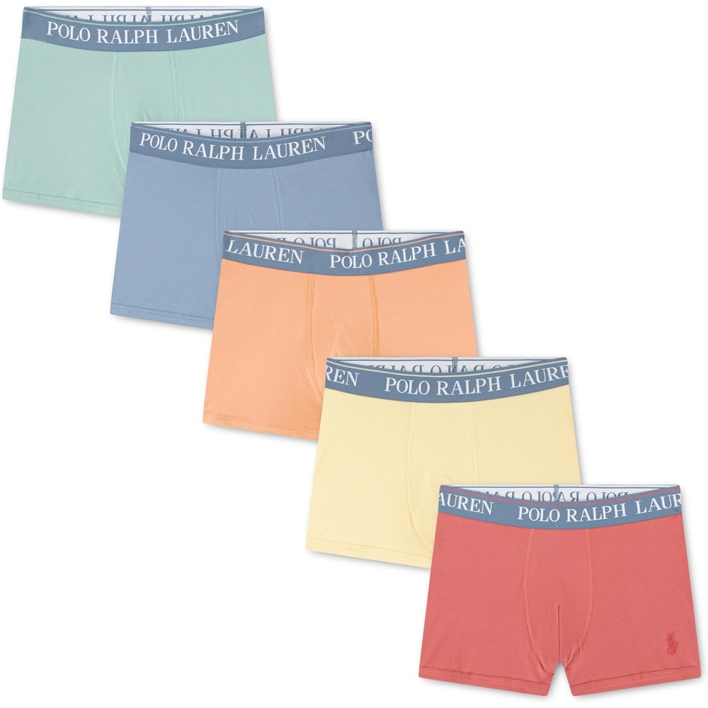 imagePOLO RALPH LAUREN Boys Multipack Boxer BriefsCeladon 5pack