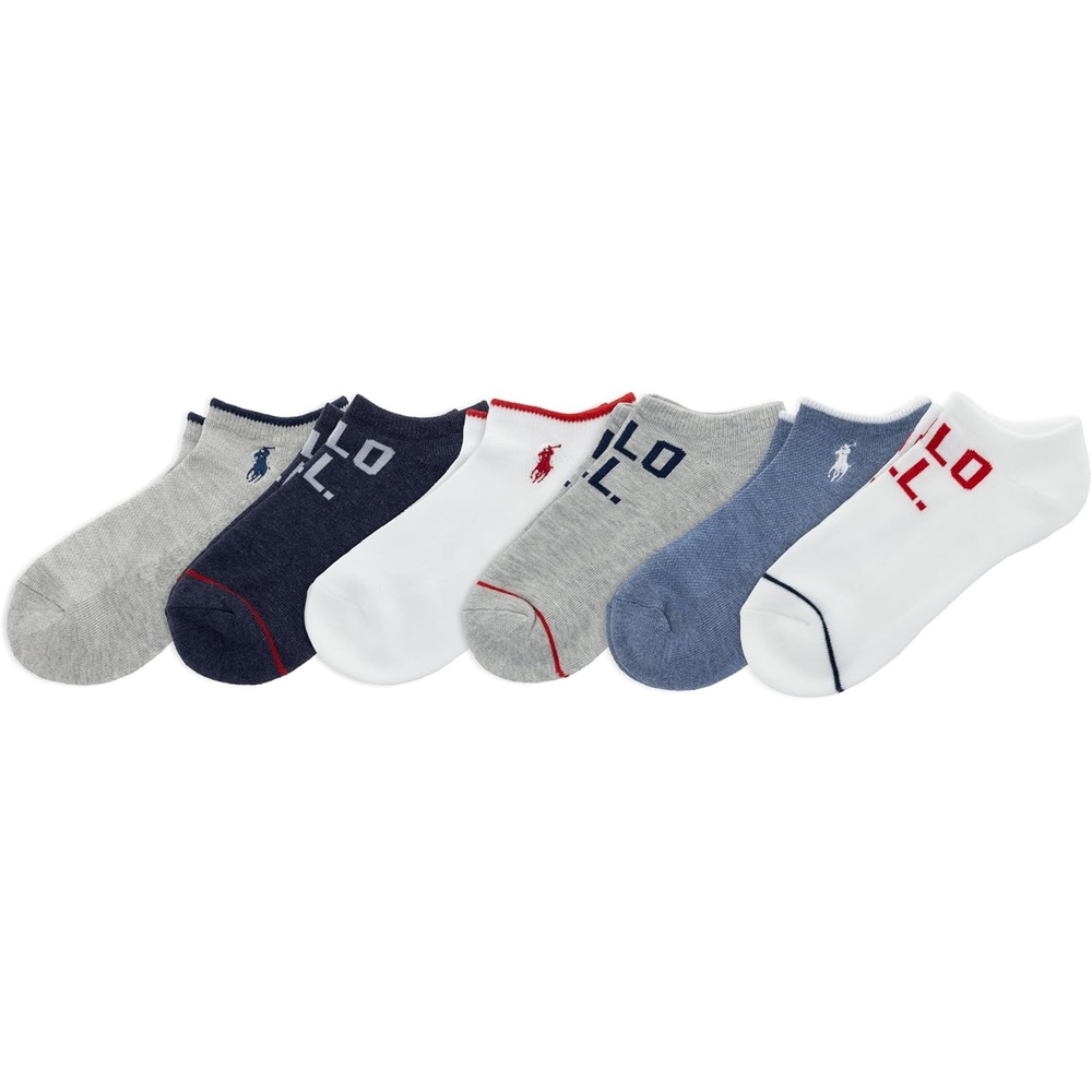 image:imagePolo Ralph Lauren Womens RL Low Cut 6 PackDenim Rl Mesh