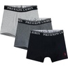 Grey/Black 3-pack