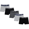 Grey/Black 5-pack