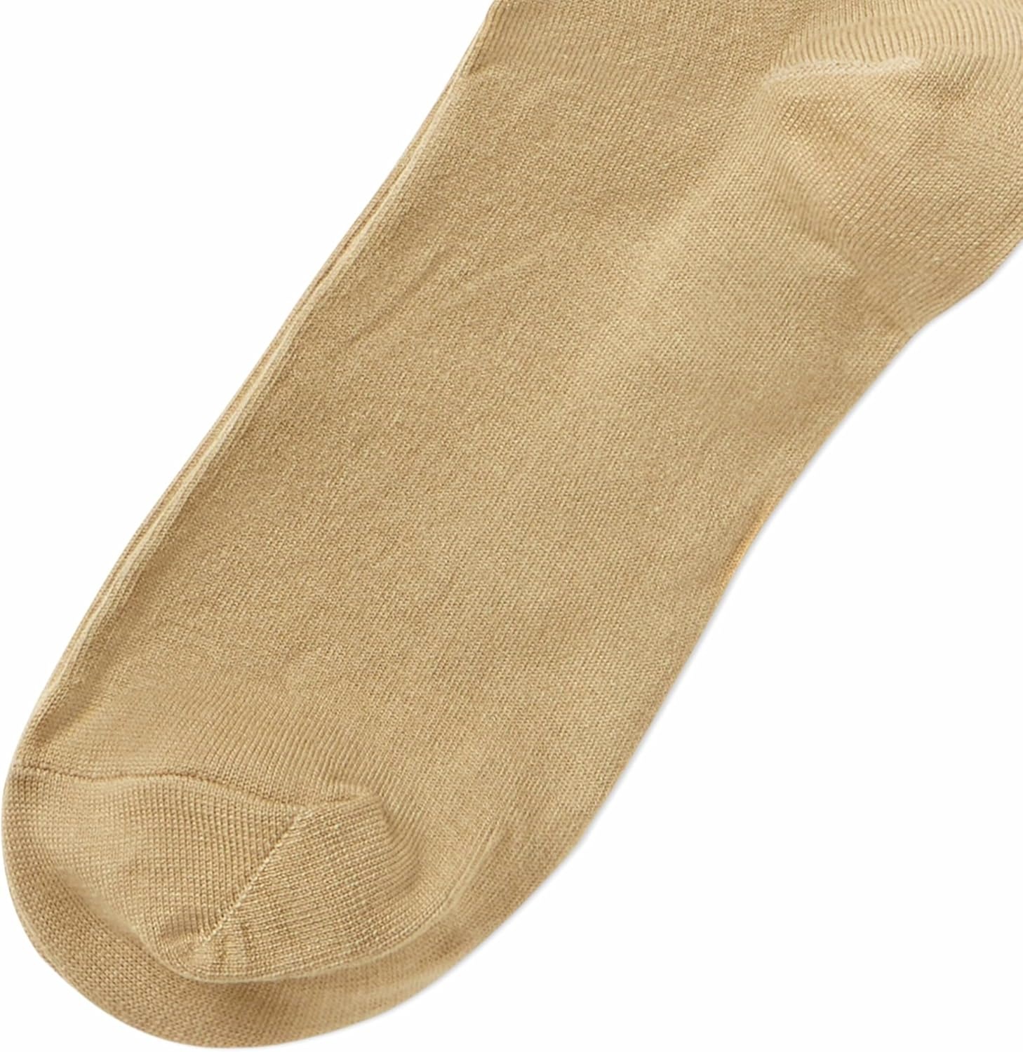 image:imagePOLO RALPH LAUREN Mens Egyptian Cotton Flat Knit Dress Slack Crew Socks 1 Pair Pack Embroidered PonyTan