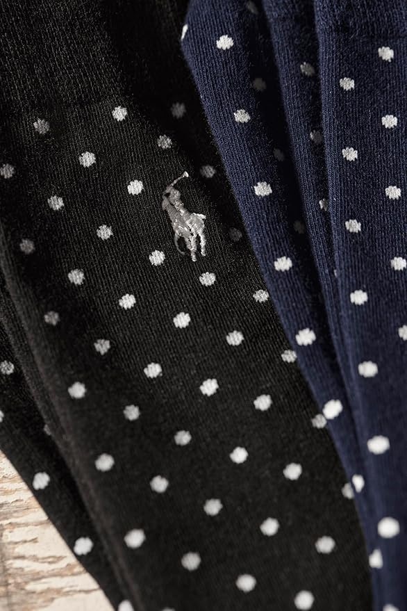image:imagePolo Ralph Lauren Mens Argyle Pattern Dress Crew Socks 3 PairsPowder Blue Dots
