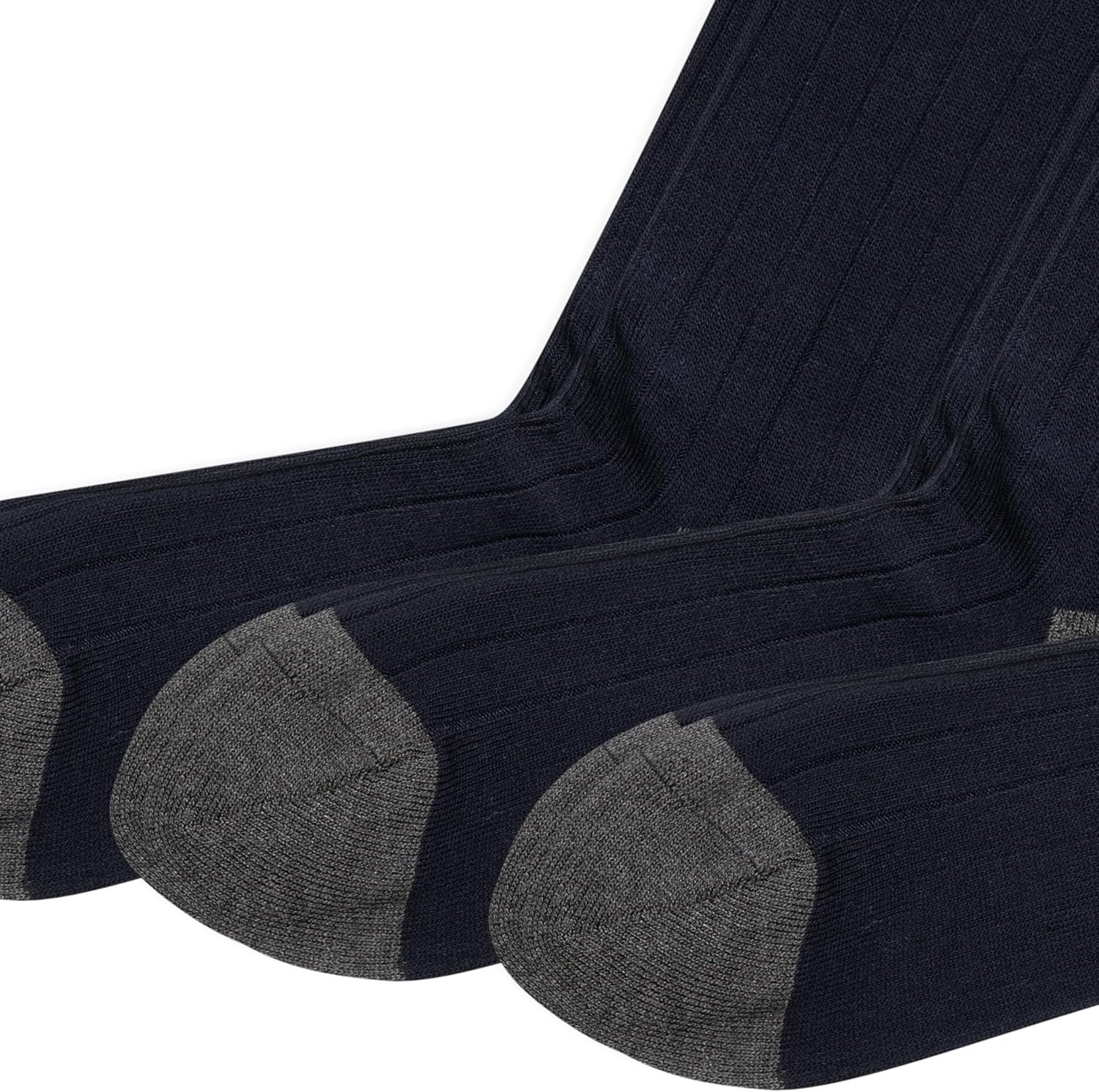 image:imagePolo Ralph Lauren Mens Ribbed Crew Socks BrownNavy